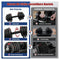 DH FitLife Verstelbare Hantel 12-in-1 - 1,5-18 kg - Compact ontwerp - Zwart