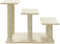 vidaXL - Kattenmeubel - met - sisal - krabpalen - 50,5 - cm - crèmekleurig