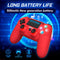 Dragon War Dragonwar Shock 4 - Draadloze Controller - Ergonomisch ontwerp - Rood