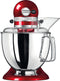 KitchenAid Artisan 5KSM175PSECA - Keukenrobot 4,8L - 300W met 2 RVS kommen - Appelrood