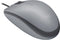 Logitech M110 - Muismodel - Optisch 1000 DPI - Ambidextrous - Zwart