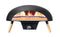 Le Feu Turtle 3.0 - Gas Pizzaoven - Ø52 cm - Snelle Opwarming tot 500°C - Zwart