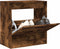 Schoenenkast 60x34x63,5 cm bewerkt hout gerookt eikenkleurig