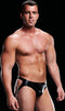 Envy Low-Rise Wet Look jockstrap (Zwart) - M/L