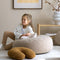 Wigiwama Teddy Ottoman / Poef - Ø65x20cm - Biscuit