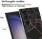 imoshion Hoesje Geschikt voor Samsung Galaxy S24 Ultra Hoesje Siliconen - imoshion Design hoesje - Meerkleurig / Black Graphic