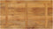 vidaXL - Tafelblad - rechthoekig - 120x70x3,8 - cm - massief - mangohout