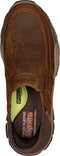 Skechers Respected - Elgin Heren Instappers - Maat 45 - Bruin