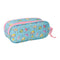 Pennenetui met 2 vakken Frozen Roze Hemelsblauw 21 x 8 x 6 cm 3D