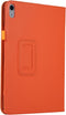 Lunso - Geschikt voor iPad 10 (2022) - Stand flip Bookcase hoes - Oranje