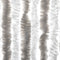 vidaXL - Vliegengordijn - 56x200 - cm - chenille - lichtgrijs - en - wit