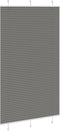 vidaXL - Plissé - rolgordijn - 115x200 - cm - stofbreedte - 114,4 - cm - antraciet