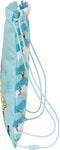 Gymtas, Rugtas met Koordjes - Spongebob 'Stay Positive' - Lichtblauw (26x34x3 cm)