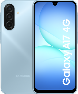 Samsung Galaxy A17 4G - Blauw - 128 GB - Fysieke simkaart