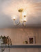 ANADYR - Plafondlamp - Beige/Goud - Metaal/Glas