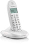 Motorola C1001CBW+ Eenvoudige DECT Telefoon - Blauw Display - Handenvrije functie - Callblock Functie