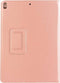 Lunso - Geschikt voor iPad Pro 10.5 inch / Air (2019) 10.5 inch - Stand flip sleepcover hoes - Rose Goud