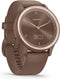 Garmin Vivomove Sport - Hybride smartwatch - 24/7 gezondheidsmonitoring - Bruin