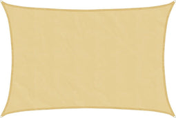 vidaXL - Zonnezeil - 5x3,5 - m - 100% - polyester - oxford - zandkleurig
