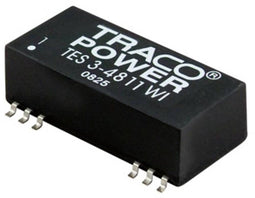 TracoPower TES 3-4823WI DC/DC-converter, SMD 48 V/DC 15 V/DC, -15 V/DC 100 mA 3 W Aantal uitgangen: 2 x Inhoud 1 stuk(s