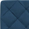vidaXL - Hoofdbordkussen - 120 - cm - stof - blauw