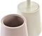 Toiletborstel DKD Home Decor Bruin Beige polyestyreen 12 x 12 x 34,5 cm (2 Stuks)