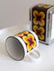 CABANAZ - mok, Ramona, retro, keramiek, TEA/COFFEE MUG, 250 ml, geel
