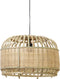 Light & Living Hanglamp Dalika - Bamboe - Ø49cm - Landelijk - Hanglampen Eetkamer, Slaapkamer, Woonkamer