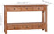 vidaXL Wandtafel 120x30x75 cm massief mahoniehout