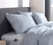 Zohome Kussensloop Lino - Kussenhoes van 50x50 cm - 1 stuk - 100% Katoen - Blauw