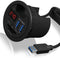 Icy Box IB-HUB1404 - USB-hub en kaartlezer - 3x USB 3.0 - Zwart