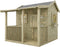 Houten speelhuis Saloon Prestige Garden