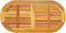 vidaXL - Tafelblad - 100x50x2,2 - cm - Ovaal - Massief - Acaciahout