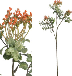 PTMD Garden Bloem Pieris Buds Kunstbloem - 31 x 23 x 66 cm - Perzik