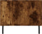 vidaXL - Salontafel - 102x50x40 - cm - bewerkt - hout - gerookt - eikenkleurig
