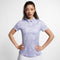 Nike W Nk Df Uv Polo Aop - Sportpolo Dames - UV-werend - Purple Dawn/Amethyst Tint