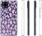 iMoshion Hoesje Geschikt voor Samsung Galaxy A42 Hoesje Siliconen - iMoshion Design hoesje - Transparant / Paars / Design Leopard Lilac