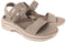 Skechers Go Walk Arch Fit 2.0 Zandal - Dames Sandalen met Hak - Taupe