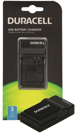 Duracell - Digital Camera Battery Charger - Zwart