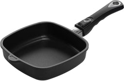 AMT Gastroguss Vierkante pan - 20x20 cm - Handgegoten aluminium - Inductiegeschikt - Non-stick coating