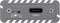 ICY BOX IB-1817M-C31 - Externe M.2 NVMe SSD-behuizing - USB 3.1 Type-C 10 Gbit/s - Grijs