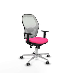 Piqueras y Crespo 1D086G0 - Bureaustoel - Hoogteverstelbaar met armleuning - Roze