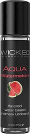 Wicked - Aqua glijmiddel watermeloen smaak 30 ml - 30ml
