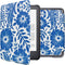imoshion E-reader Hoesje - Geschikt voor Amazon Kindle (2022) 11th gen, Amazon Kindle (2024) - Design Sleepcover Bookcase - Flower Tile