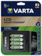 Varta 57687 - Plug-Plus Stekkerlader - 6 poorten inclusief 4x AA 2100 mAh (4 stuks)