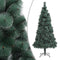 vidaXL - Kunstkerstboom - met - standaard - 240 - cm - PET - groen