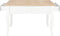 vidaXL - Salontafel - 80x80x50 - cm - hout - wit