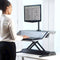 Fellowes Lotus Zit-Sta Werkstation - Zit/Sta Oplossing - 22 hoogtestanden - zwart