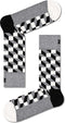 Happy Socks 4-pack sokken - Heren & Dames - Klassiek zwart-wit (4 paar)