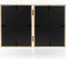 ZEP - Duo Houten fotolijst wit/bruin Lisse 2Q voor 2 foto's 13x18 - ML257D